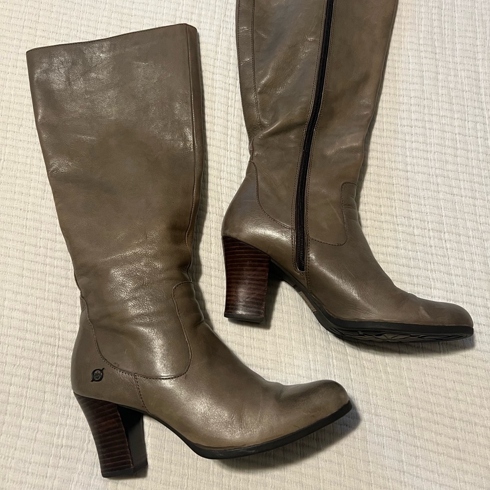 BORN Leather Boots
